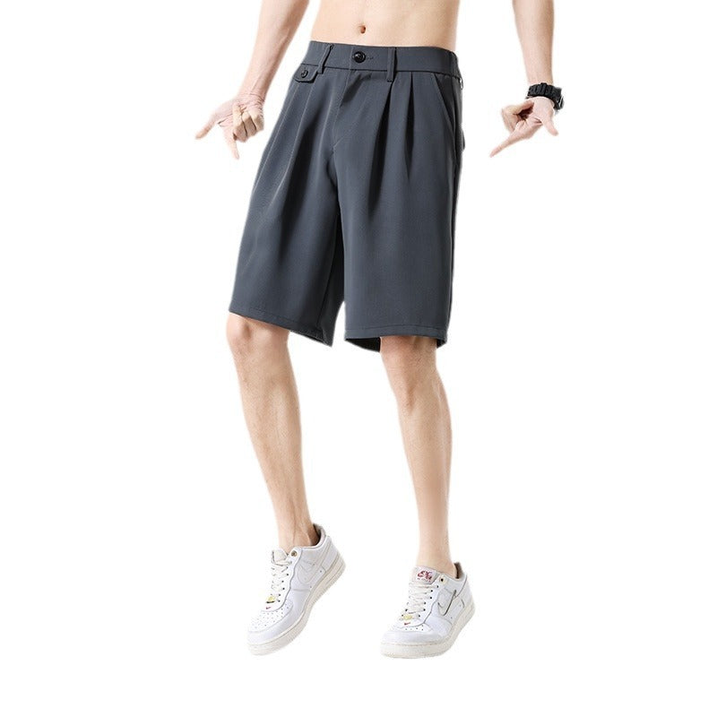 Men's Comfortable Soft Solid Color Shorts