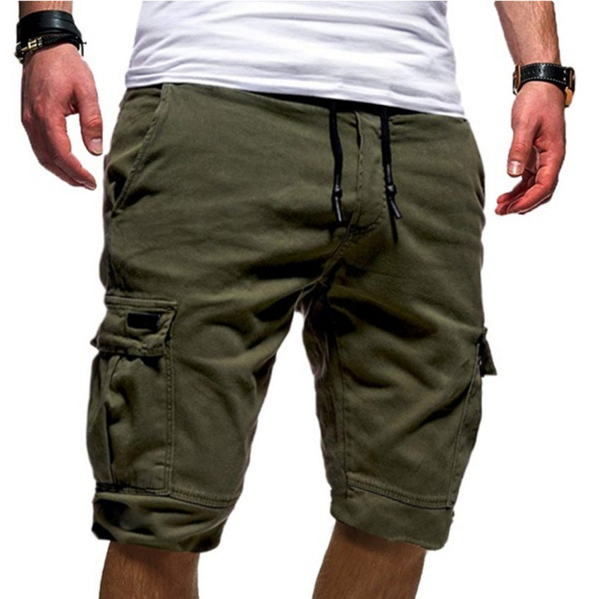 New Summer Fashion Plus Size Men'S Overalls Shorts