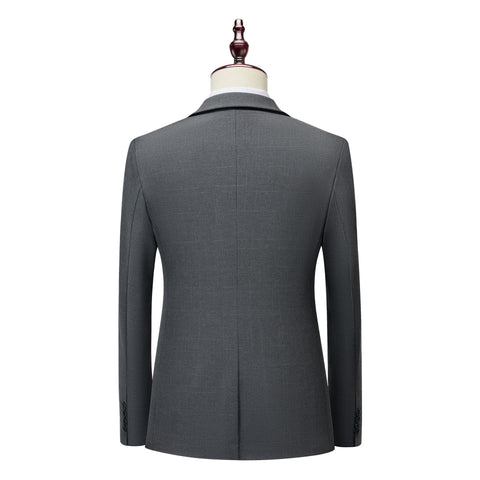 Elevate Your Look with Men's Slim Fit Three-Piece Suit for Professional Wear