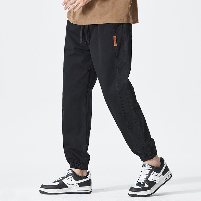 Fashionable Loose Cotton Trousers for Men