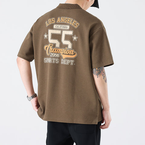 Men's Loose Fit Printed T-Shirt