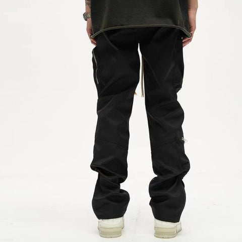 Men's Straight Multi-Pocket Cargo Pants