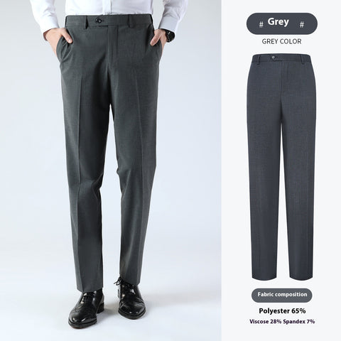 Men's Suit Pants Summer Thin Drape