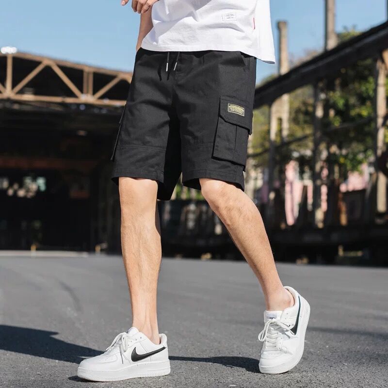 Casual Men's Multi-Pocket Shorts