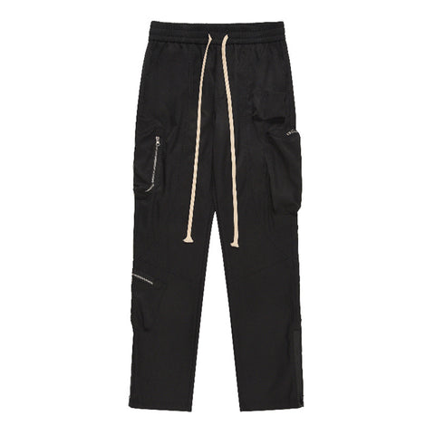 Men's Straight Multi-Pocket Cargo Pants