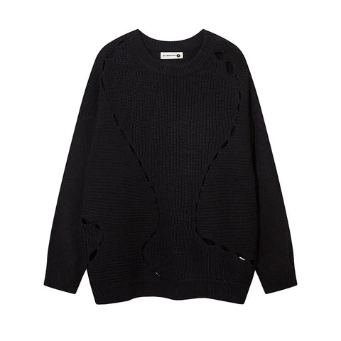 Men's Loose Cotton Knitwear Pullover Sweater