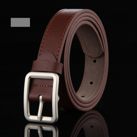 Simple and Fashionable Solid Color Belt