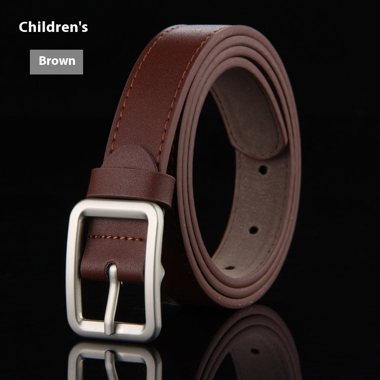 Simple and Fashionable Solid Color Belt