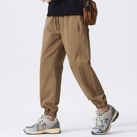 Fashionable Loose Cotton Trousers for Men