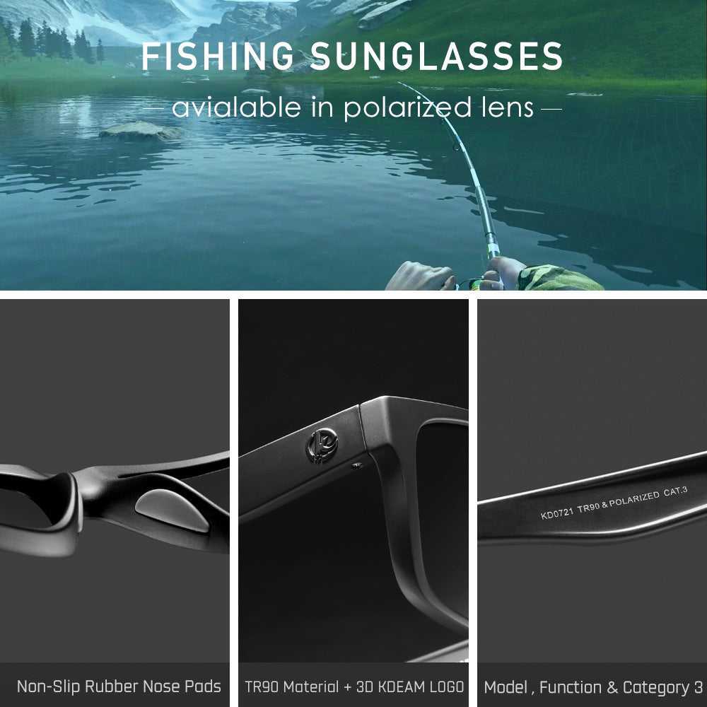 HD Driving Ultralight TR90 Polarized Sunglasses