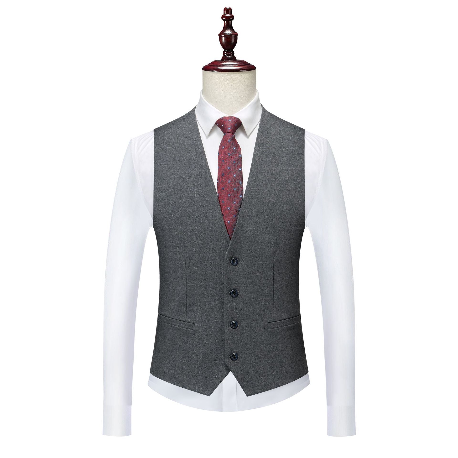 Elevate Your Look with Men's Slim Fit Three-Piece Suit for Professional Wear