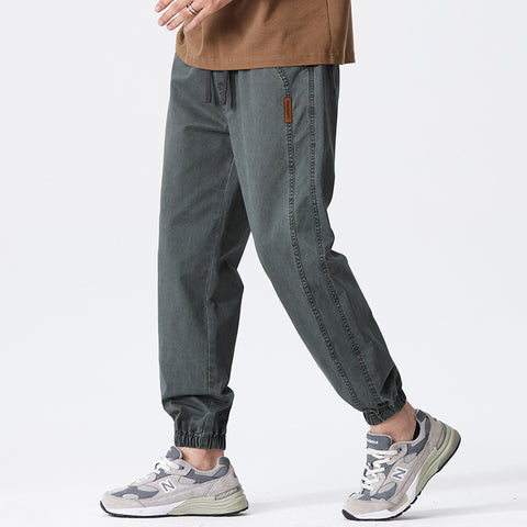 Fashionable Loose Cotton Trousers for Men