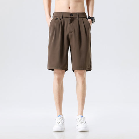 Men's Comfortable Soft Solid Color Shorts