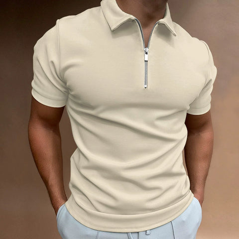 Casual Summer Lapel Short Sleeve Polo Shirt