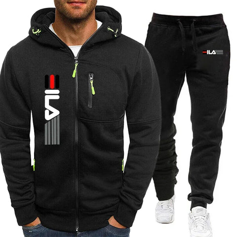 Men's Sets Hoodies+Pants Autumn Sport Suits Casual Sweatshirts Tracksuit Sportswear Male Casual Sports Jacket Jogging Suit