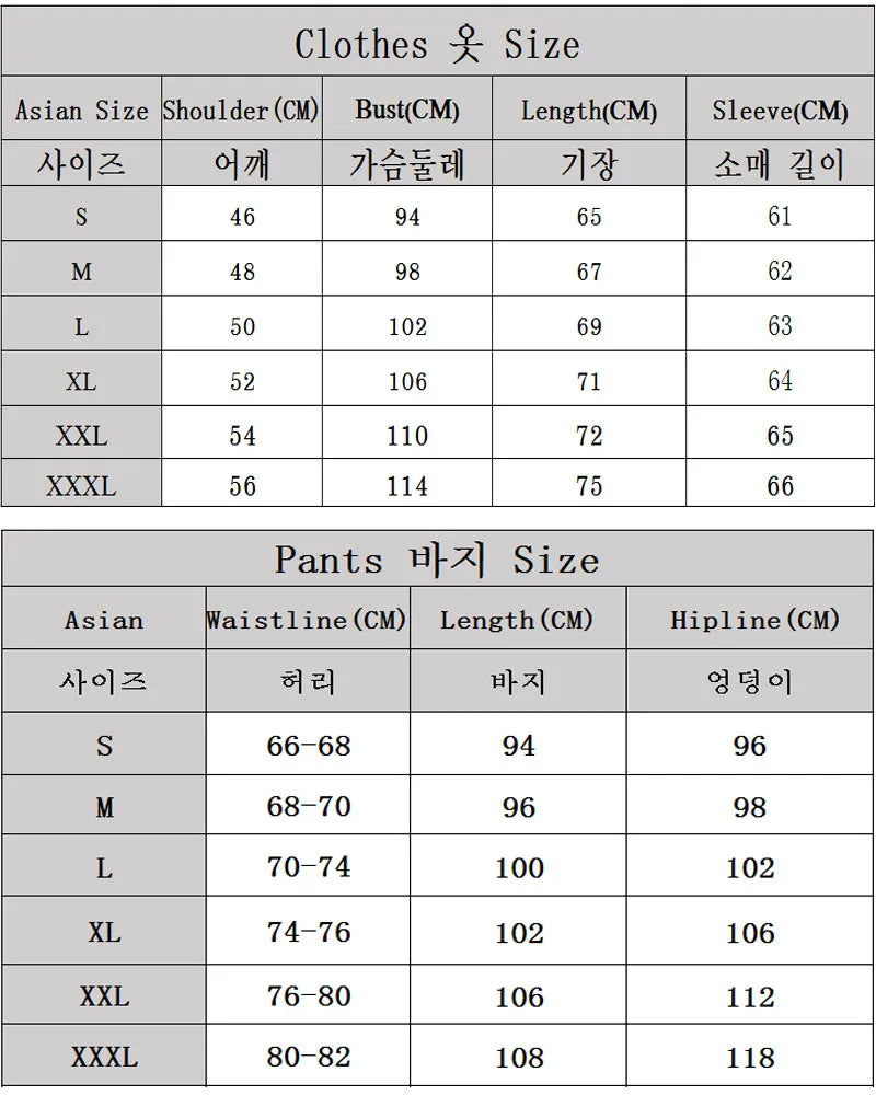 2024 New Men's Autumn Winter Sets Zipper Hoodie+Pants Pieces Casual Tracksuit Male Sportswear Clothing