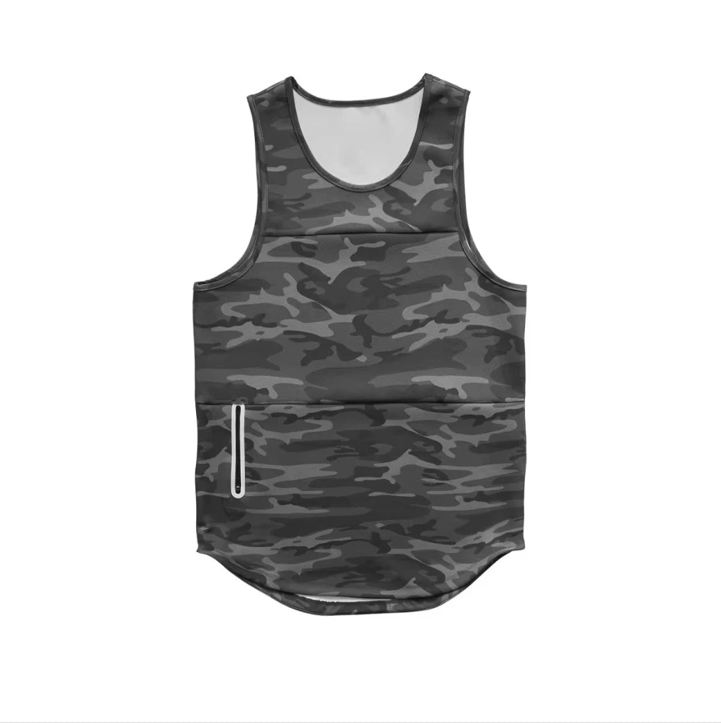 Tank top Set Men's Clothing Workout Vest