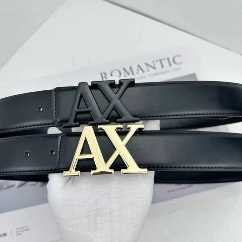 Top Quality 3.8cm Leather Belt Men