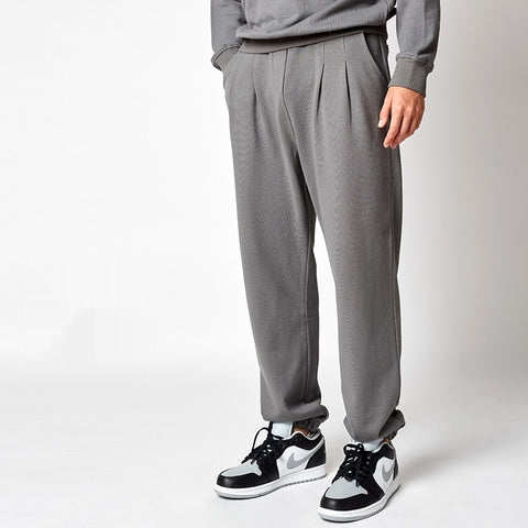 Men's Knitted Ankle-Tied Loose Track Sweatpants