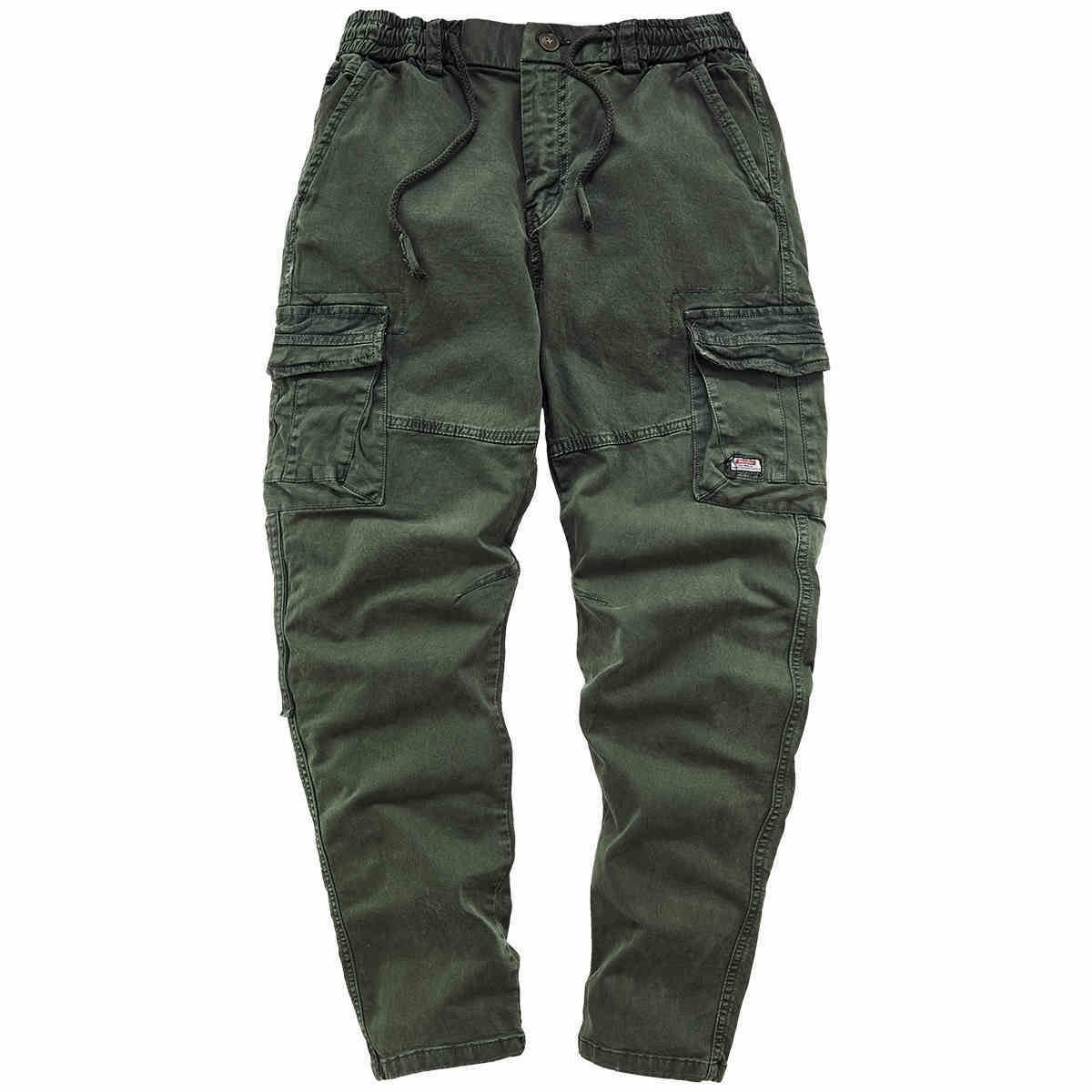 Men's Straight Leg Cargo Pants with Multi-Pockets