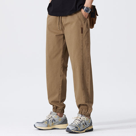 Fashionable Loose Cotton Trousers for Men