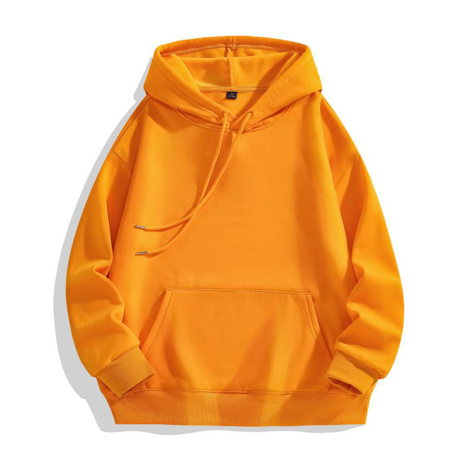 Comfortable Heavy-Duty Cotton Hoodie | Plush Shoulder Loose Jacket