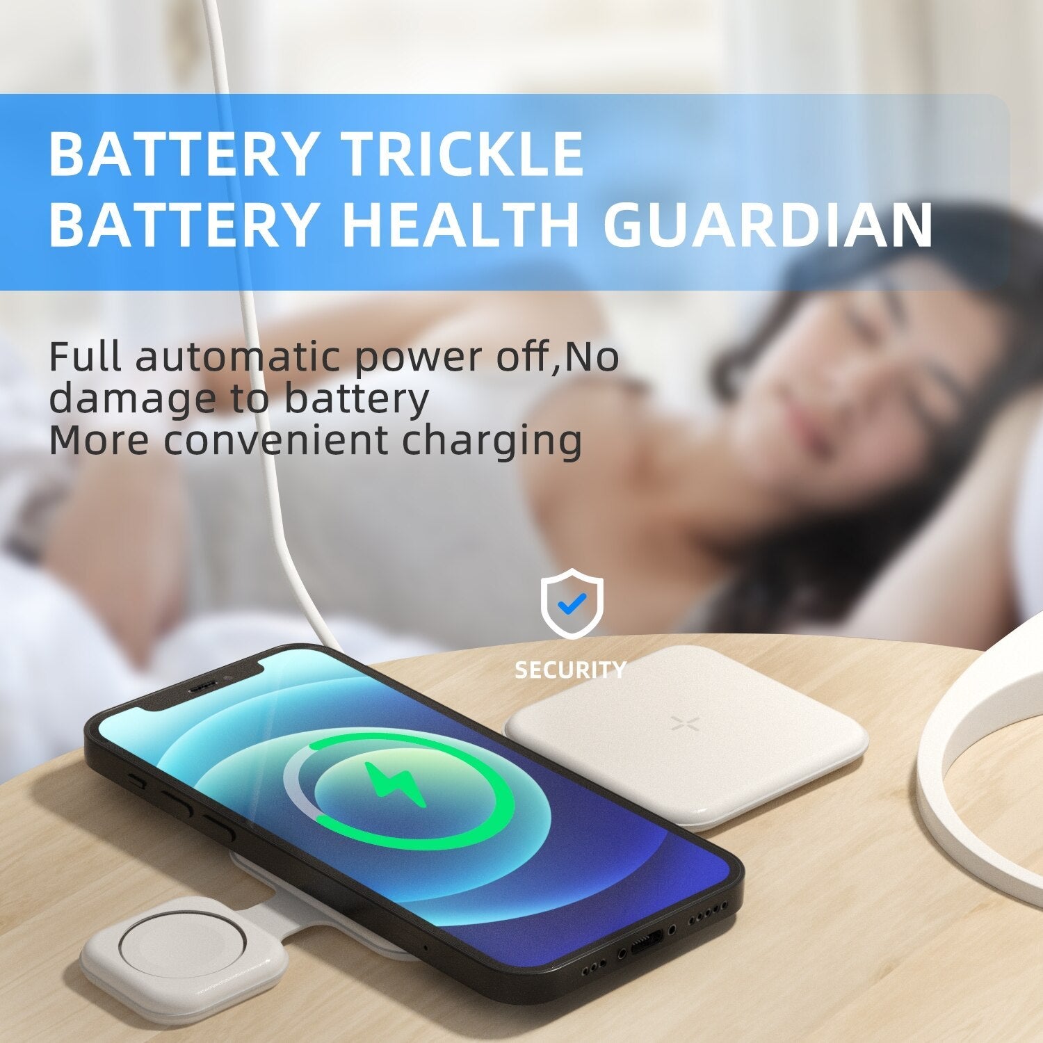 3 In 1 Magnetic Foldable Wireless Charger Charging Station