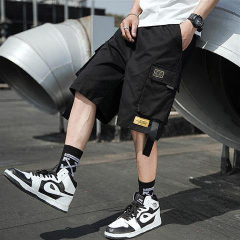 Casual Men's Multi-Pocket Shorts