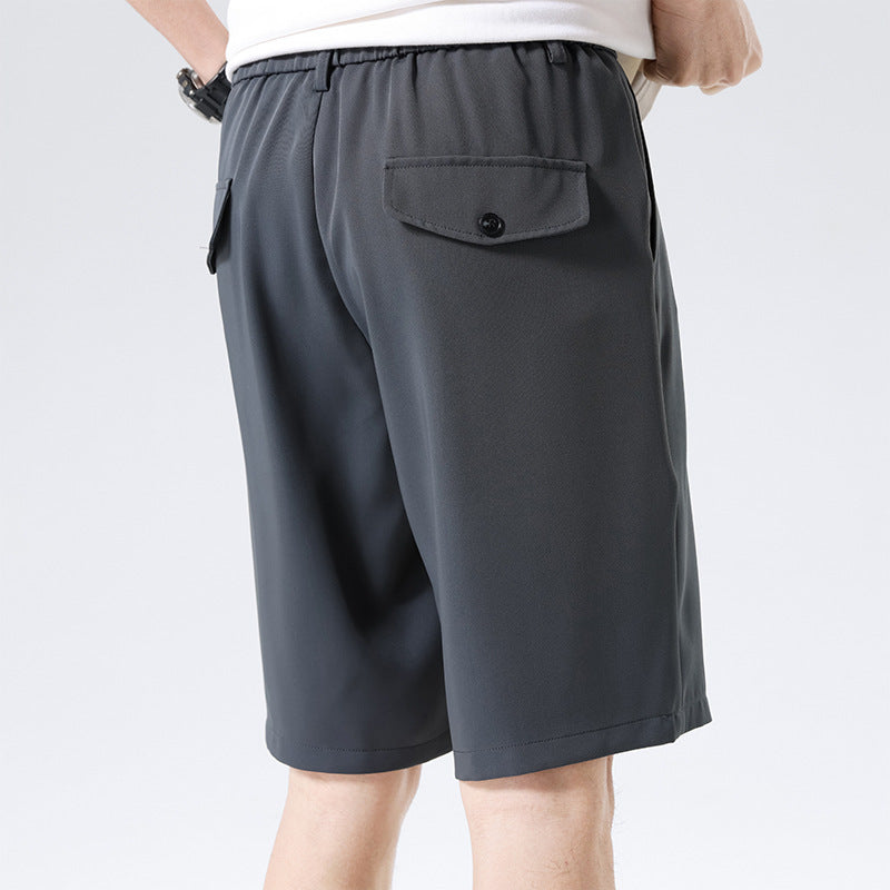 Men's Comfortable Soft Solid Color Shorts