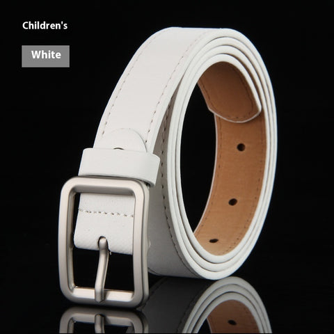 Simple and Fashionable Solid Color Belt