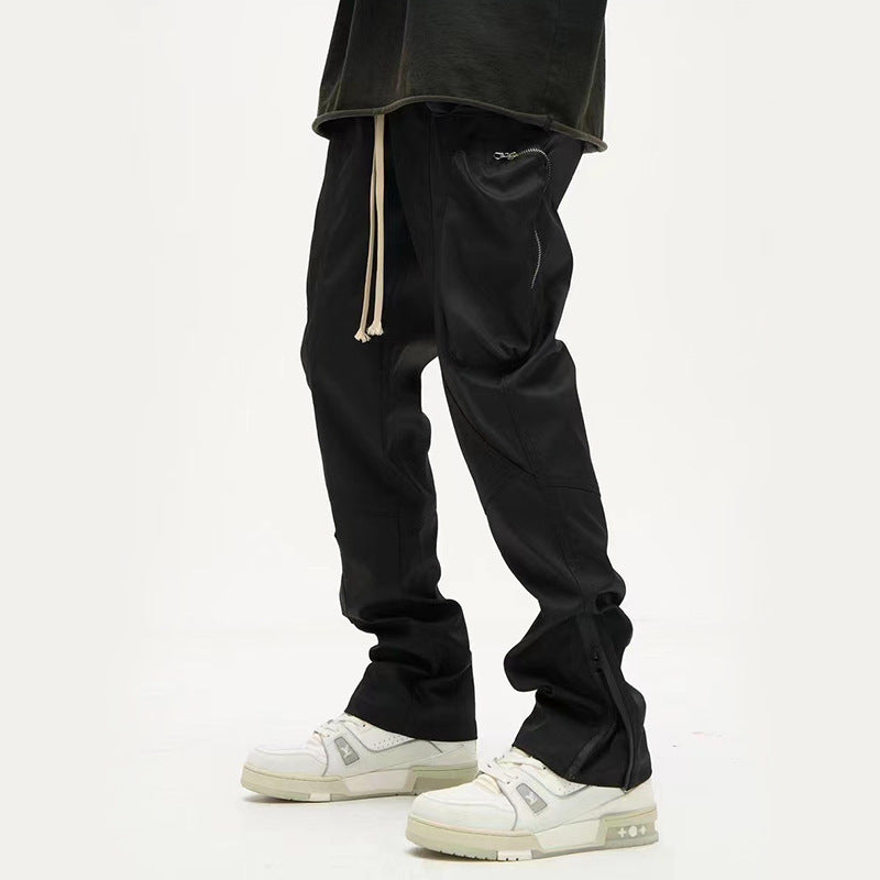 Men's Straight Multi-Pocket Cargo Pants